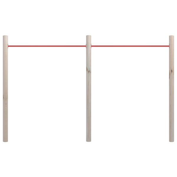 vidaXL Záhradná hrazda 272x170 cm impregnované borovicové drevo a oceľ