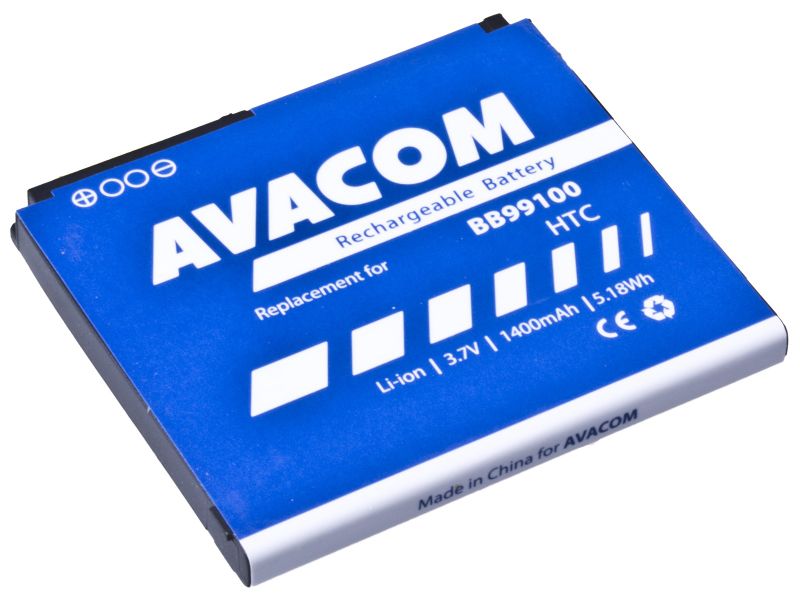 Batéria AVACOM PDHT-DESI-S1450A na mobil HTC Desire, Bravo Li-Ion 3,7V 1400mAh (náhrada BB99100)