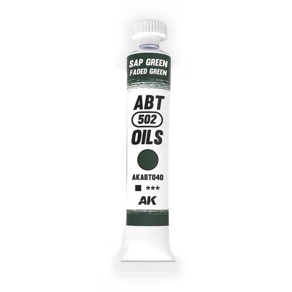 AK Interactive: ABT 502 - Sap Green/Faded Green