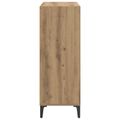 vidaXL Servírovacia skriňa Remeselný dub 69,5 x 32,5 x 90 cm