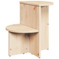 vidaXL Konferenčný stolík Prírodná 50 x 40 x 50 cm Borovicový masív