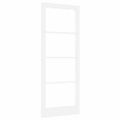 vidaXL Vnútorné dvere ORKDAL Biela základná 83 x 211 cm