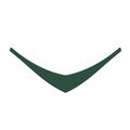 Samostatne NEPREDAJNÉ - šatka pre plyš zelená tmavá