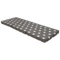vidaXL Skladací trojdielny molitanový matrac 190x70x9 cm sivý