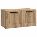 vidaXL Nástenná TV skrinka 59,5 x 31 x 30 cm Dub artisan