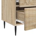 vidaXL Nočný stolík Dub sonoma 43 x 34,5 x 47,5 cm Kompozitné drevo
