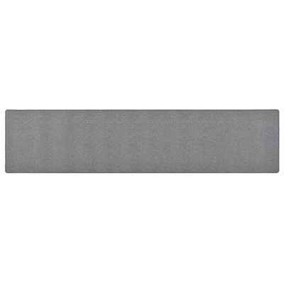 vidaXL Kobercový behúň tmavo sivý 50x250 cm