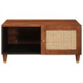 vidaXL Konferenčný stolík 80 x 50 x 40 cm Masívne mango drevo