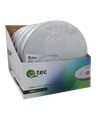 LED stropné svietidlo ESLA Q-247CP 36W 3060lm 4000K ø45cm/kruhové strieborné QTEC