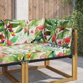 vidaXL Vankúš na vonkajšiu pohovku Polyester farebné 68,5 x 68,5 cm