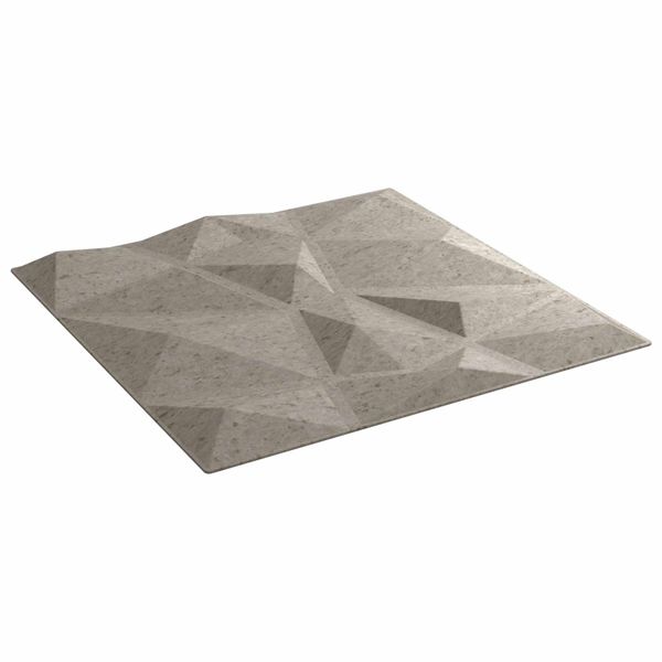 vidaXL Nástenné panely 48 pcs Betónovo sivá 50 x 50 cm XPS Pena