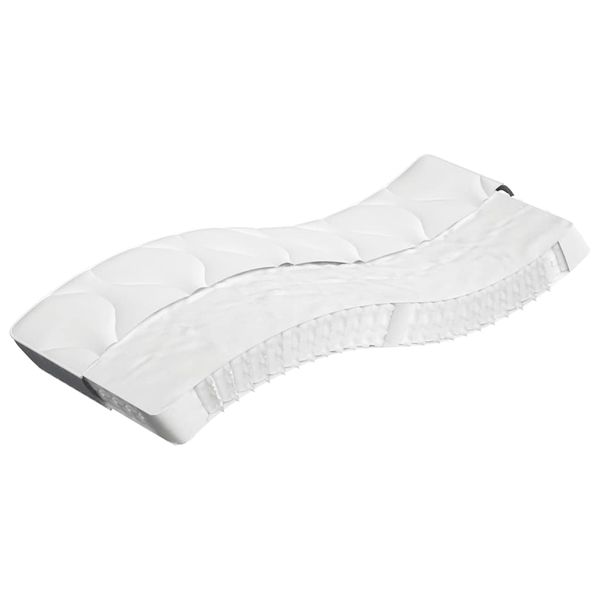 vidaXL Taštičkový pružinový matrac stredne 90x220 cm