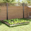 vidaXL Slimákové zábrany 12 ks 100 x 3,5 x 25 cm Pozinkovaná oceľ