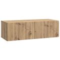 vidaXL Nástenná TV skrinka 98 x 41 x 30 cm Dub artisan