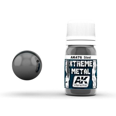 AK Interactive: Xtreme Metal - Steel