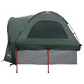 vidaXL Auto Stan 200 x 170 x 170 cm Armádna zelená Polyester a oceľ