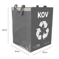 Taška na triedený odpad SORT EASY METAL, 30x30x40 cm, 36 l SIXTOL