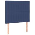 vidaXL Boxspring posteľ s matracom modrá 120x200 cm látka