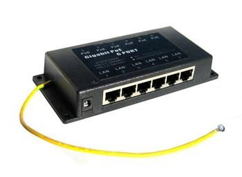 OPTIX Gigabitový stienený 6-portový pasívny POE panel