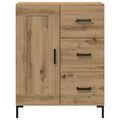 vidaXL Servírovacia skriňa dub artisan 69.5 x 34 x 90 cm