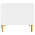 vidaXL Konferenčný stolík Biela 90 x 50 x 40 cm Kompozitné drevo