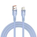 T-phox cable bold usb/lightning 3A sky blue