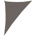 vidaXL Tieniaca plachta 160 g/m² antracitová 4x5x6,8 m HDPE