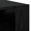 vidaXL Konferenčný stolík Čierny dub 92 x 53 x 45 cm Kompozitné drevo