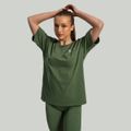 Dámske tričko Lunar Oversized Cedar Green - STRIX, veľkosť S, veľkosť oblečenia S
