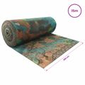 vidaXL Jutový rol Maskáčová 200 x 1500 cm
