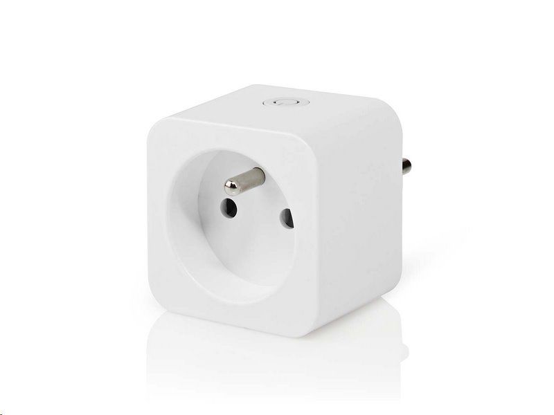 Zásuvka NEDIS WIFIP121EWT inteligentná Wi-Fi | 16A | 3680W
