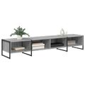 vidaXL TV skrinka 170,5 x 36 x 30,5 cm Sivý Sonoma Kompozitné drevo