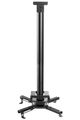 Neomounts  CL25-540BL1 / Projector Ceiling Mount (height adjustable: 60-90 cm) / Black Držák, pro projektor, stropní, nosnost 35kg, nastavení výšky 60,5–90,5cm, šíre projektoru až 470mm, ocel, cerný