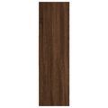 vidaXL Knižnica hnedý dub 97,5x29,5x100 cm spracované drevo