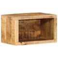 vidaXL Nočný stolík Hnedá 40 x 30 x 25 cm Masívne mango drevo