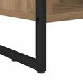 vidaXL Knižnica 99.5 x 30 x 108.5 cm Kompozitné drevo Remeselnícky dub