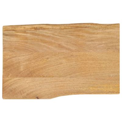 vidaXL Stolová doska 60x40x2,5 cm živý okraj masívny mangovník