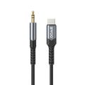 BWOO AUX kábel 3.5mm - USB-C BO-AUX066 čierny