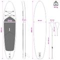 vidaXL SUP doska so sedadlom 2-in-1 TRITON 366 x 81 x 15 cm Modrá pre