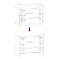 vidaXL Komoda olivovozelená 68x39x58,5 cm oceľ valcovaná za studena