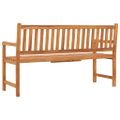 vidaXL 3-miestna záhradná lavička so stolíkom 150 cm tíkový masív