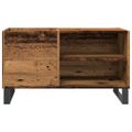 vidaXL Skrinka na platne, staré drevo 84,5x38x48 cm, kompozitné drevo