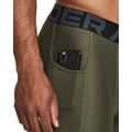 Kompresné legíny HG Armour Leggings Green - Under Armour, veľkosť M, veľkosť oblečenia M