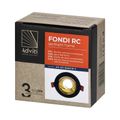 Dekorační rámeček ORNO FONDI RC AD-OD-6522/B-C pro bodové svítidlo