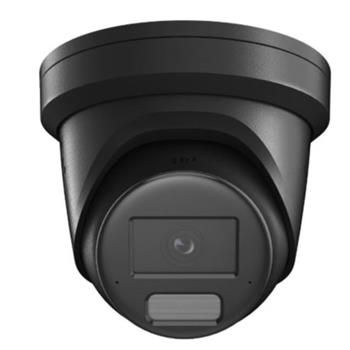 Hikvision 8MPix IP Turret AcuSense kamera; IR 30m, audio, alarm, blikač, IP67, čierna