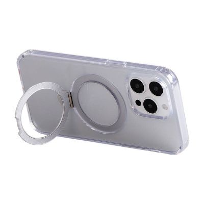 Puzdro na telefón Baseus Magnetic Crystal Clear pre iPhone 11 Pro Max (priehľadné) s ochranným krytom displeja z tvrdeného skla a čistiacou súpravou