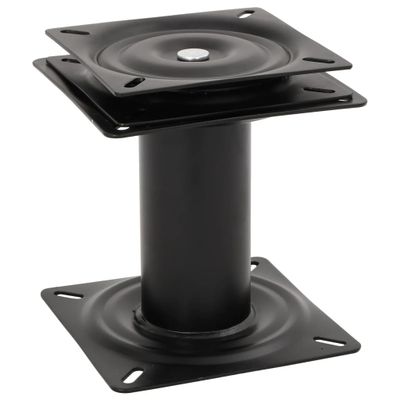 vidaXL Podstavec na sedadlo do člna, otočný o 360°, oceľ