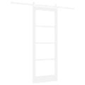 vidaXL Posuvné dvere ORKDAL Biela 78 x 202 cm