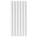 vidaXL Záves proti hmyzu z chenille Svetlo šedá a biela 100 x 220 cm