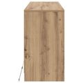 vidaXL TV skrinka 91 x 34 x 61 cm Dub artisan Kompozitné drevo